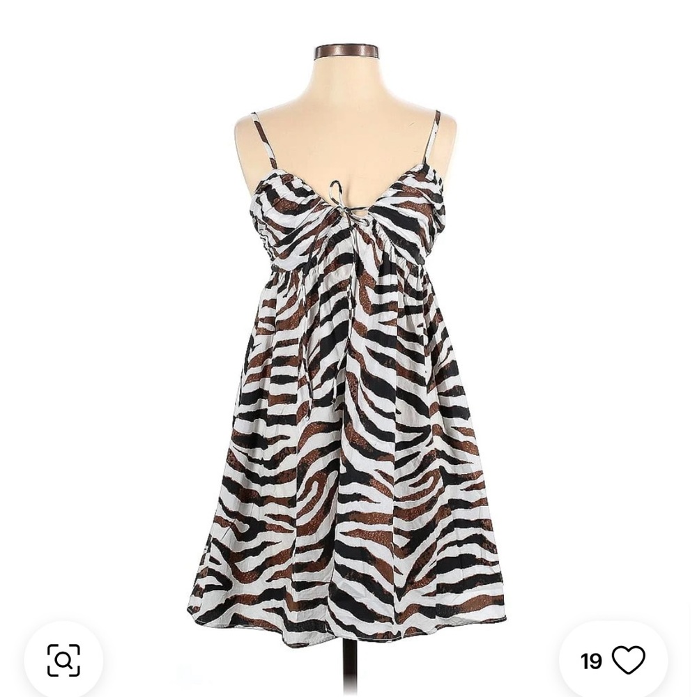 J-Crew - Zebra Print Dress